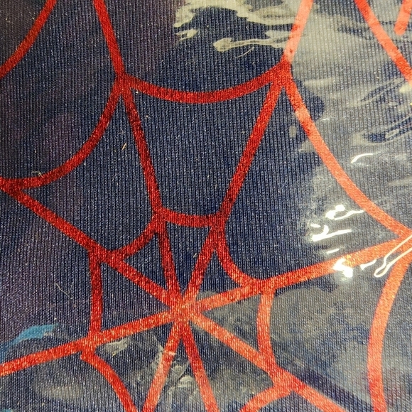 NWT Marvel Adult Spider Girl Leggings Plus XXL Halloween Costume Cosplay New - Picture 3 of 7